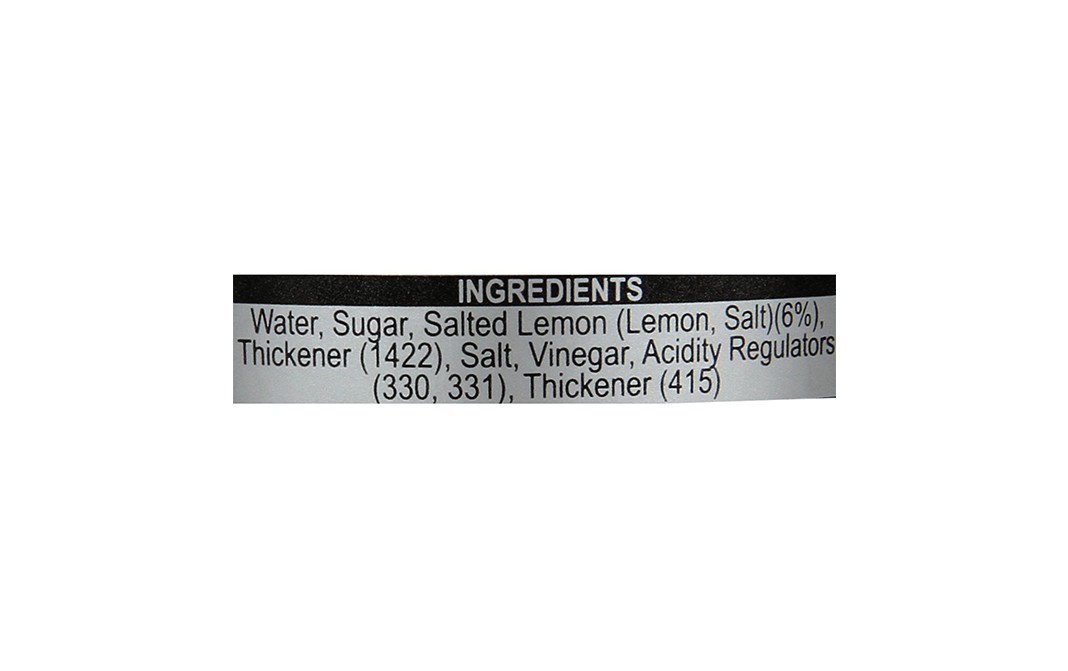 Ong's Lemon Sauce    Glass Bottle  255 grams